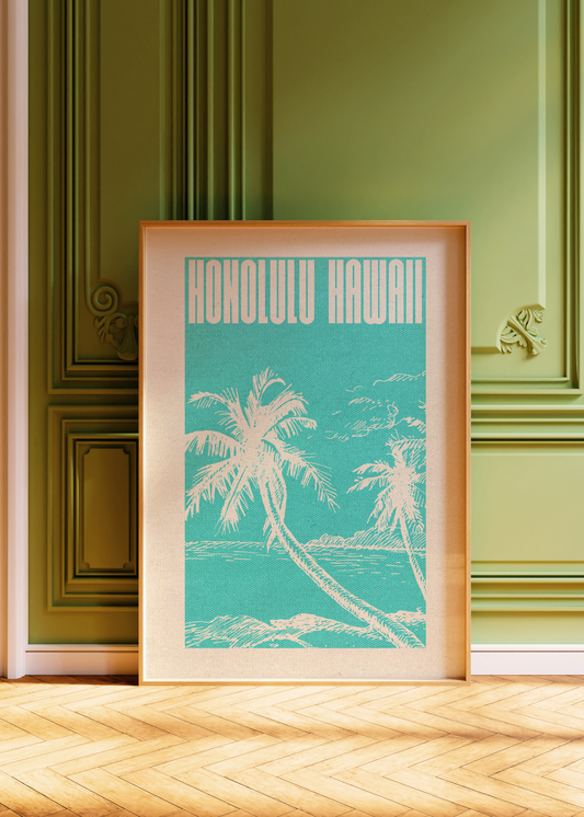 Hawaii—Digital Art Print
