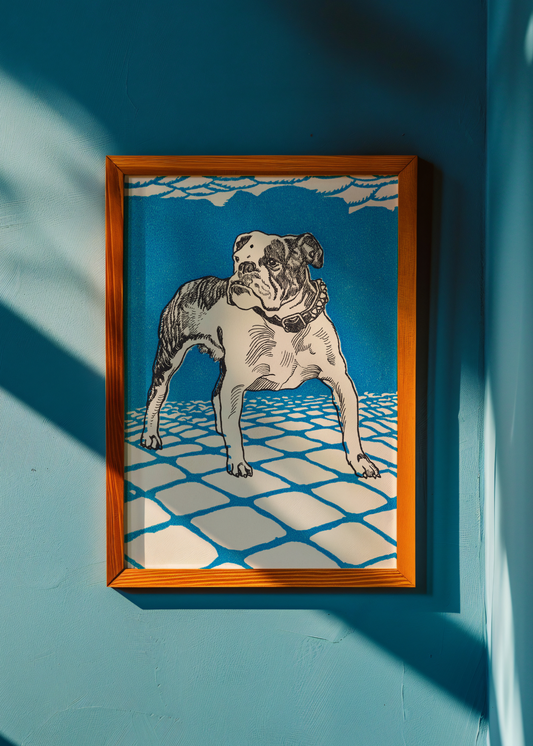 Bulldog— Digital Art Print