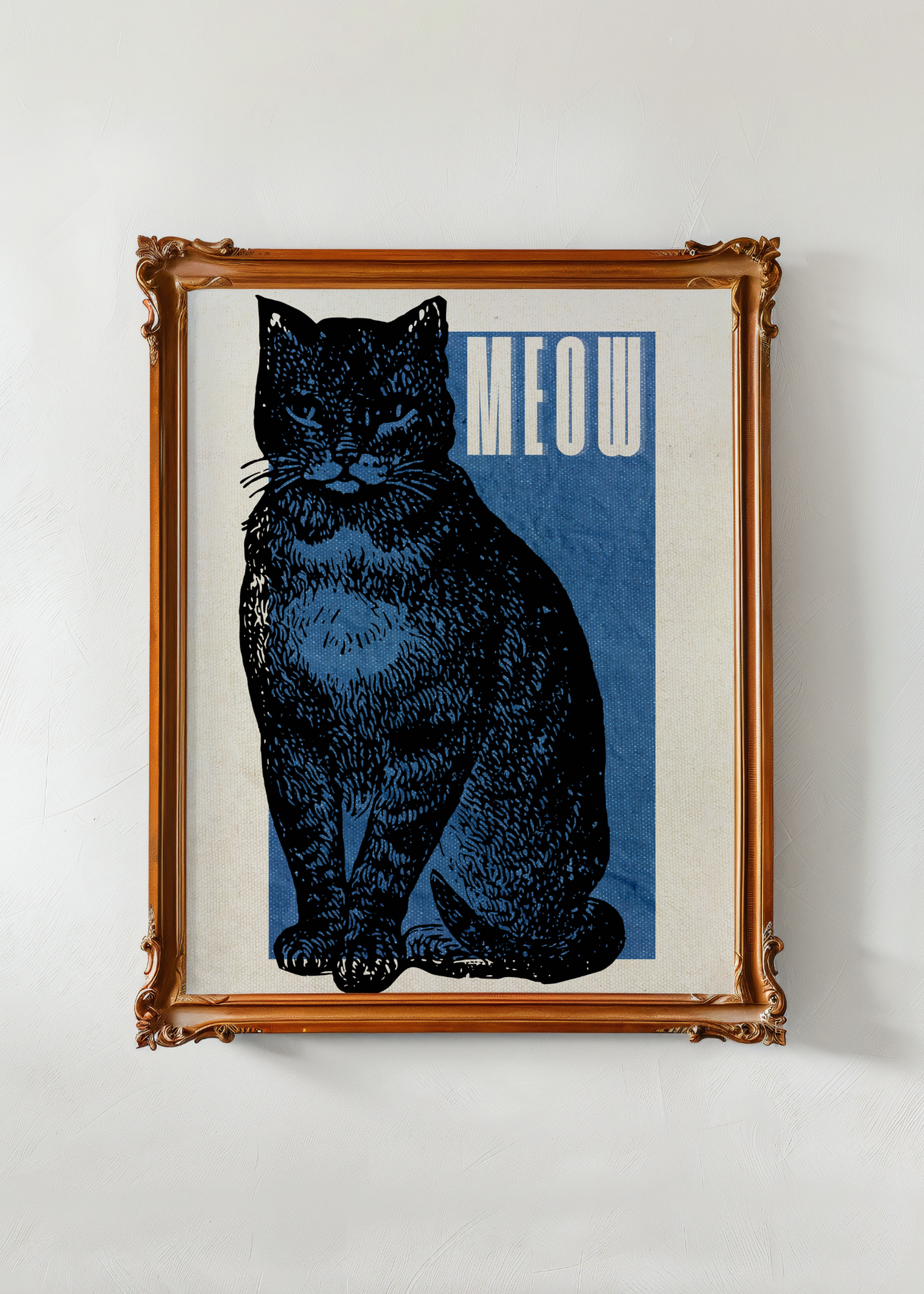 Meow— Digital Art Print
