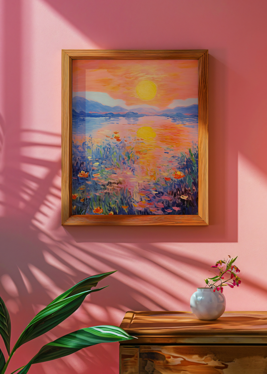Sunset— Digital Art Print