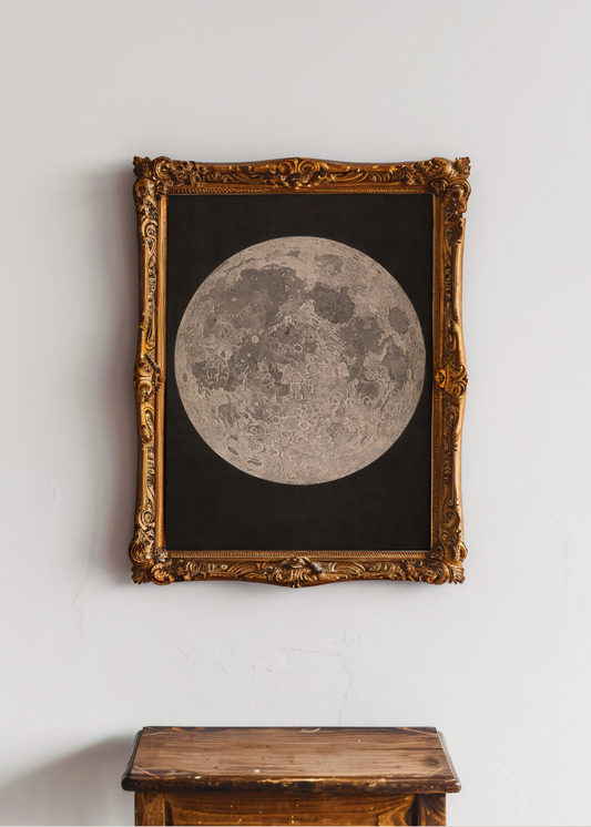 Lunar Planisphere— Digital Art Print