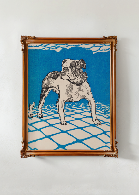 Bulldog— Digital Art Print