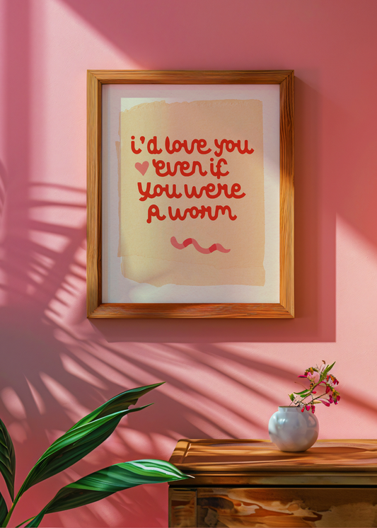 Worm— Digital Art Print