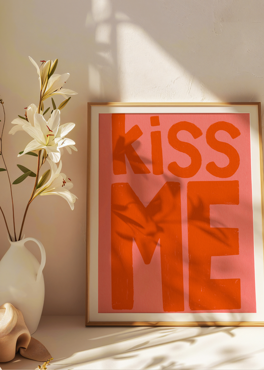Kiss Me— Digital Art Print