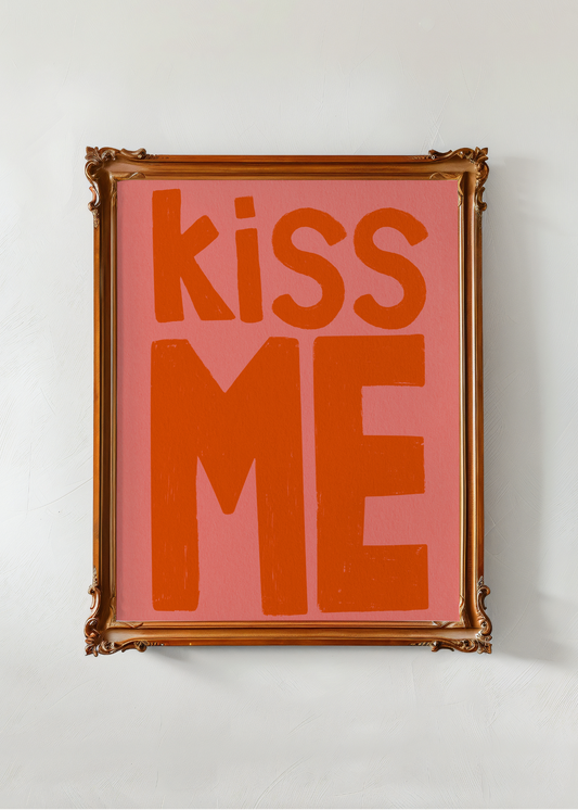 Kiss Me— Digital Art Print