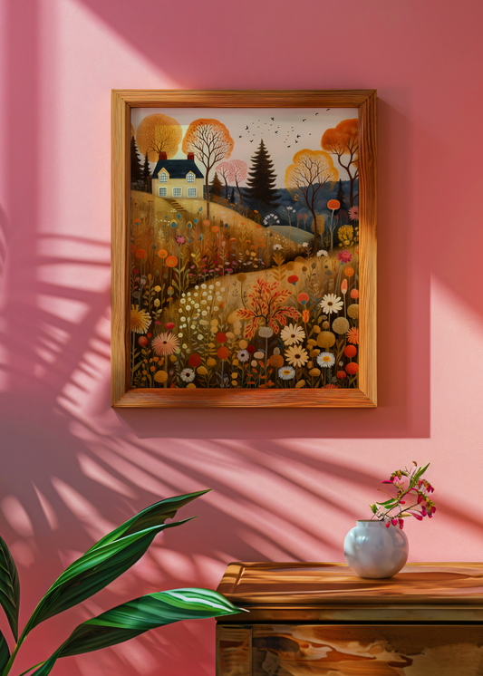 Autumn Whimsy— Digital Art Print