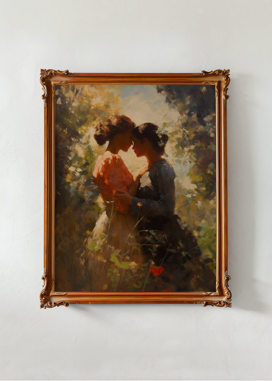 The Embrace— Digital Art Print
