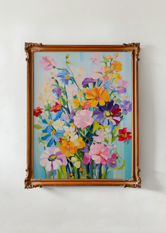 Love in Bloom— Digital Art Print
