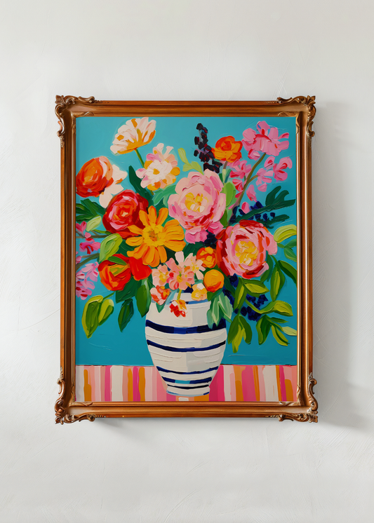Sweet Meadow Blossoms— Digital Art Print