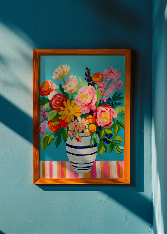 Sweet Meadow Blossoms— Digital Art Print