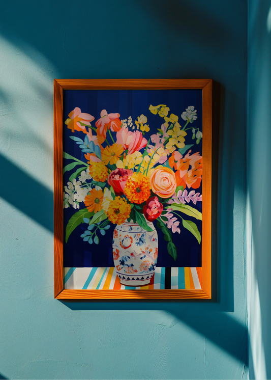Twilight in Bloom— Digital Art Print