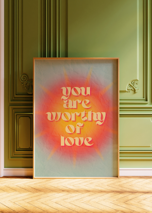 Worthy— Digital Art Print