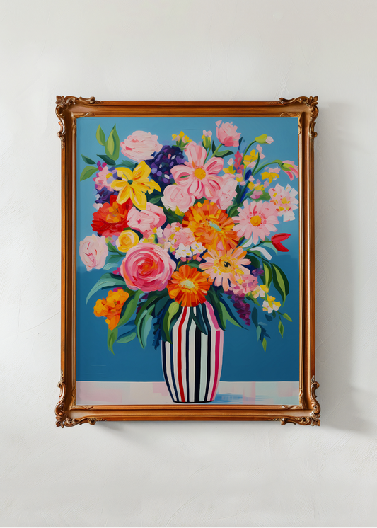 Confetti in Bloom— Digital Art Print