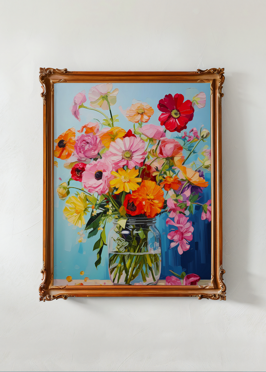 Sunroom Blossoms— Digital Art Print