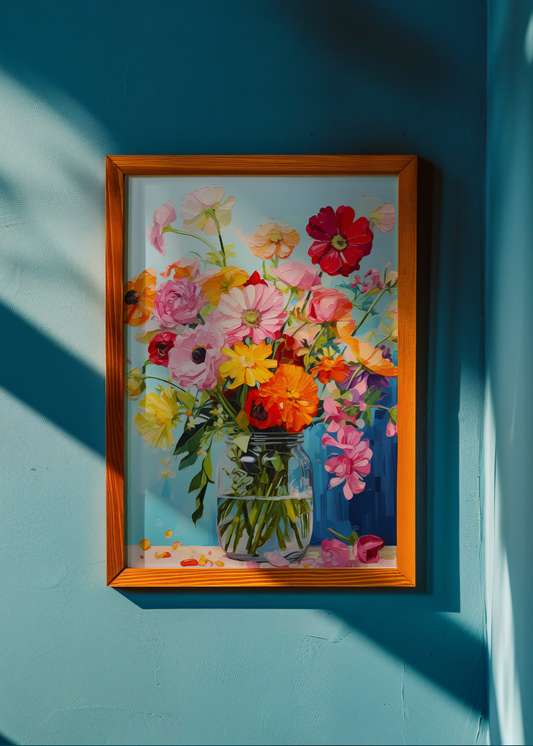 Sunroom Blossoms— Digital Art Print