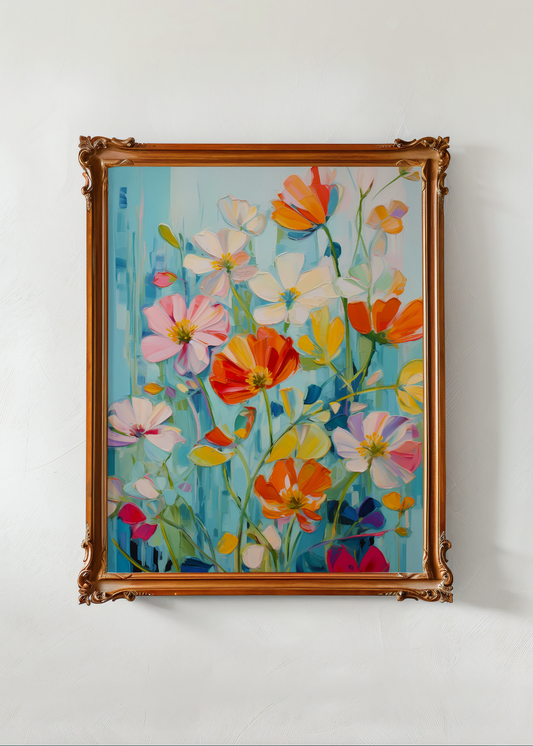 Wildflower Waltz— Digital Art Print