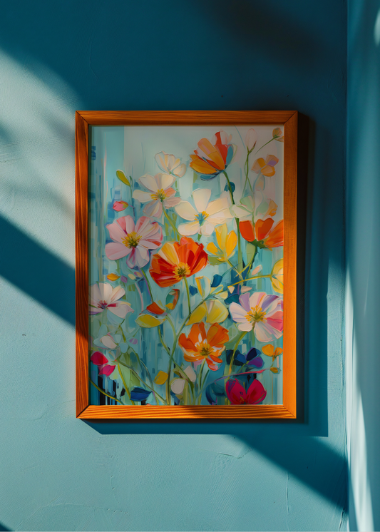 Wildflower Waltz— Digital Art Print