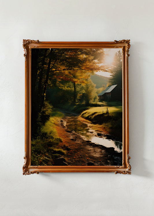 Creekside Solice— Digital Art Print