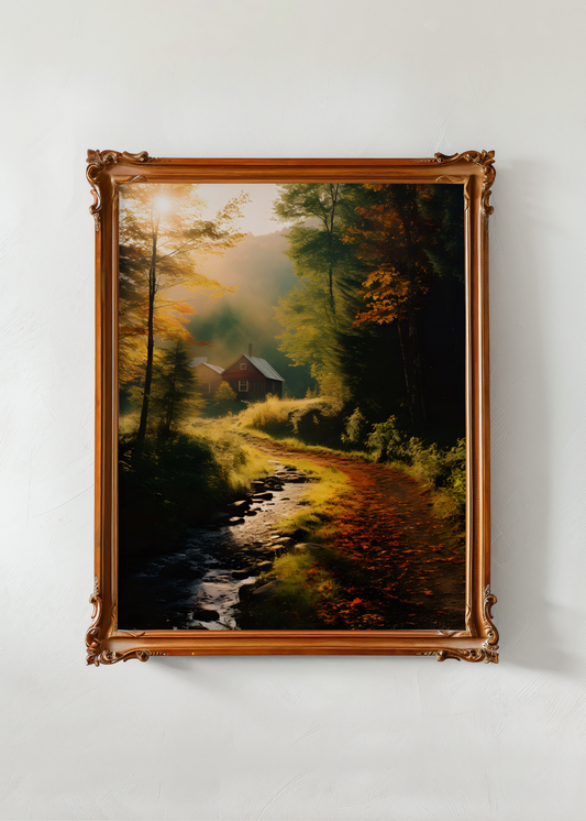 Mist and Memory— Digital Art Print