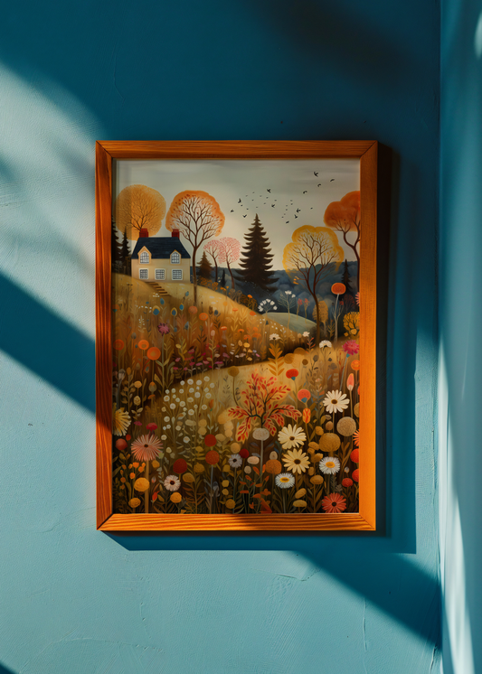 Autumn Whimsy— Digital Art Print