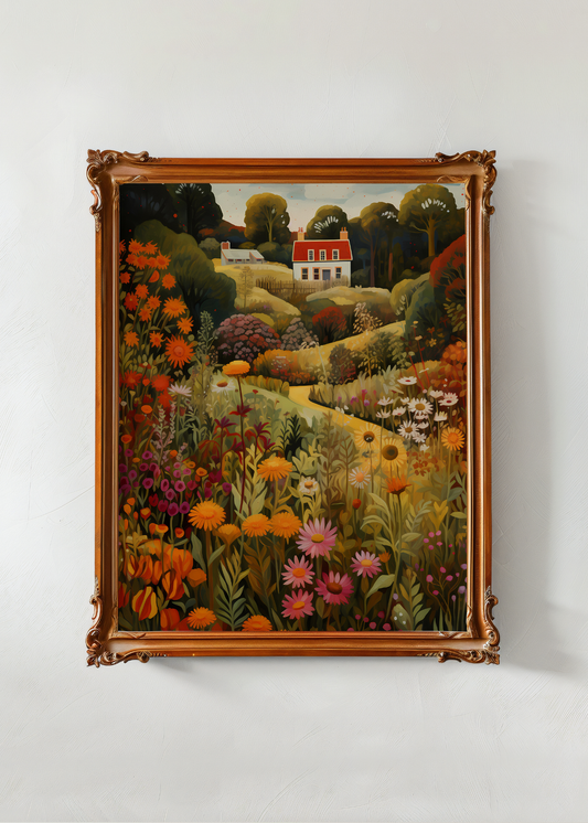 Wildflower Way— Digital Art Print