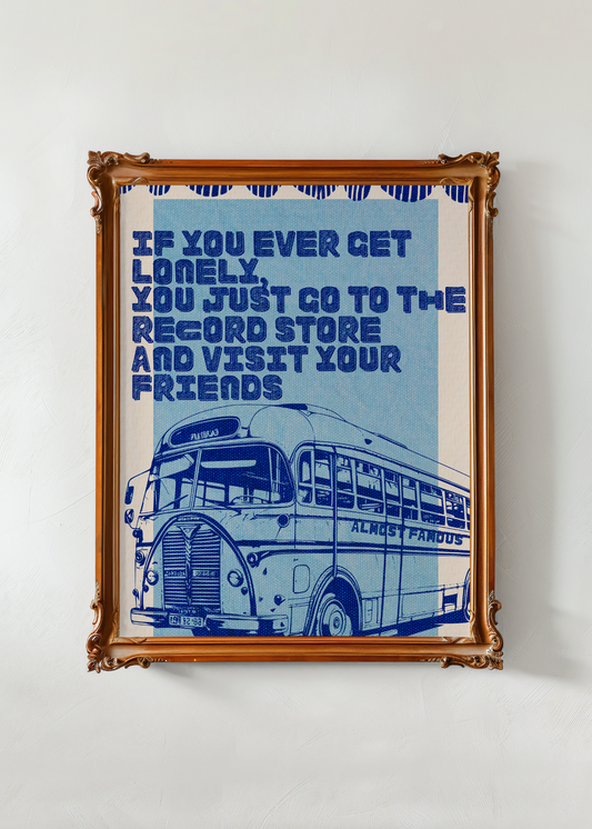 Almost Famous— Digital Art Print