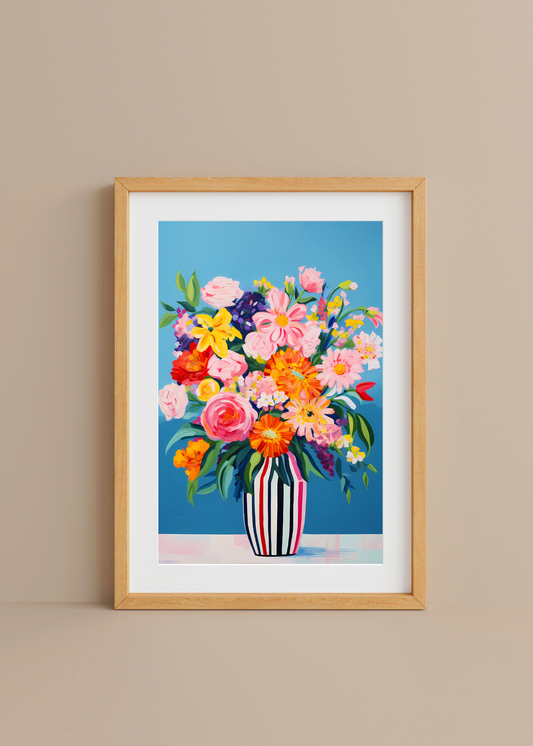 Confetti in Bloom— Digital Art Print