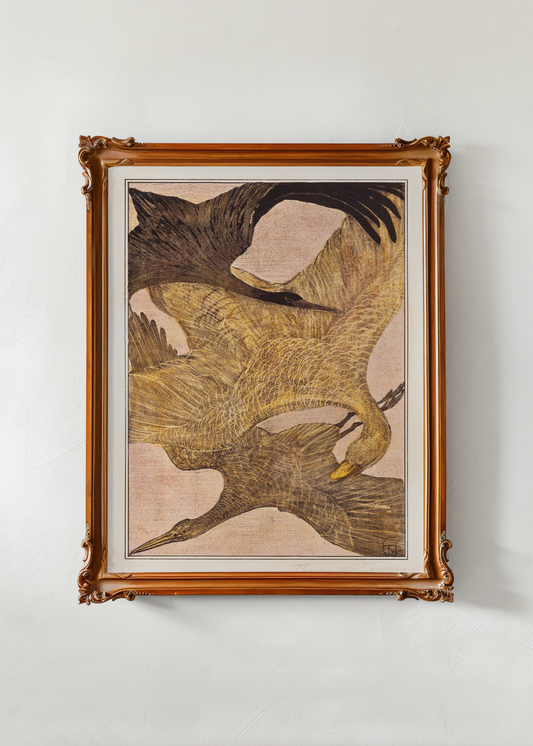 Three Flying Birds 2— Digital Art Prints