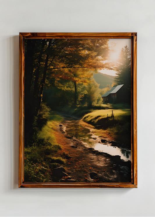 Creekside Solice— Digital Art Print
