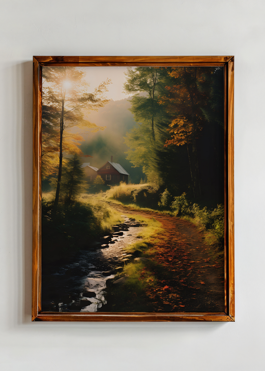Mist and Memory— Digital Art Print