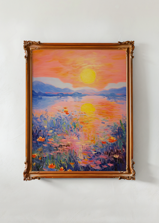Sunset— Digital Art Print