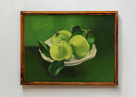 Still Life with Apples— Digital Art Print