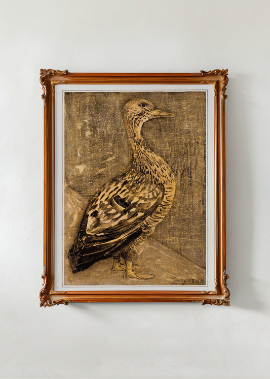 Standing Duck— Digital Art Print