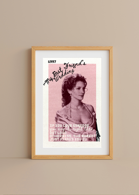 My Best Friend's Wedding— Digital Art Print