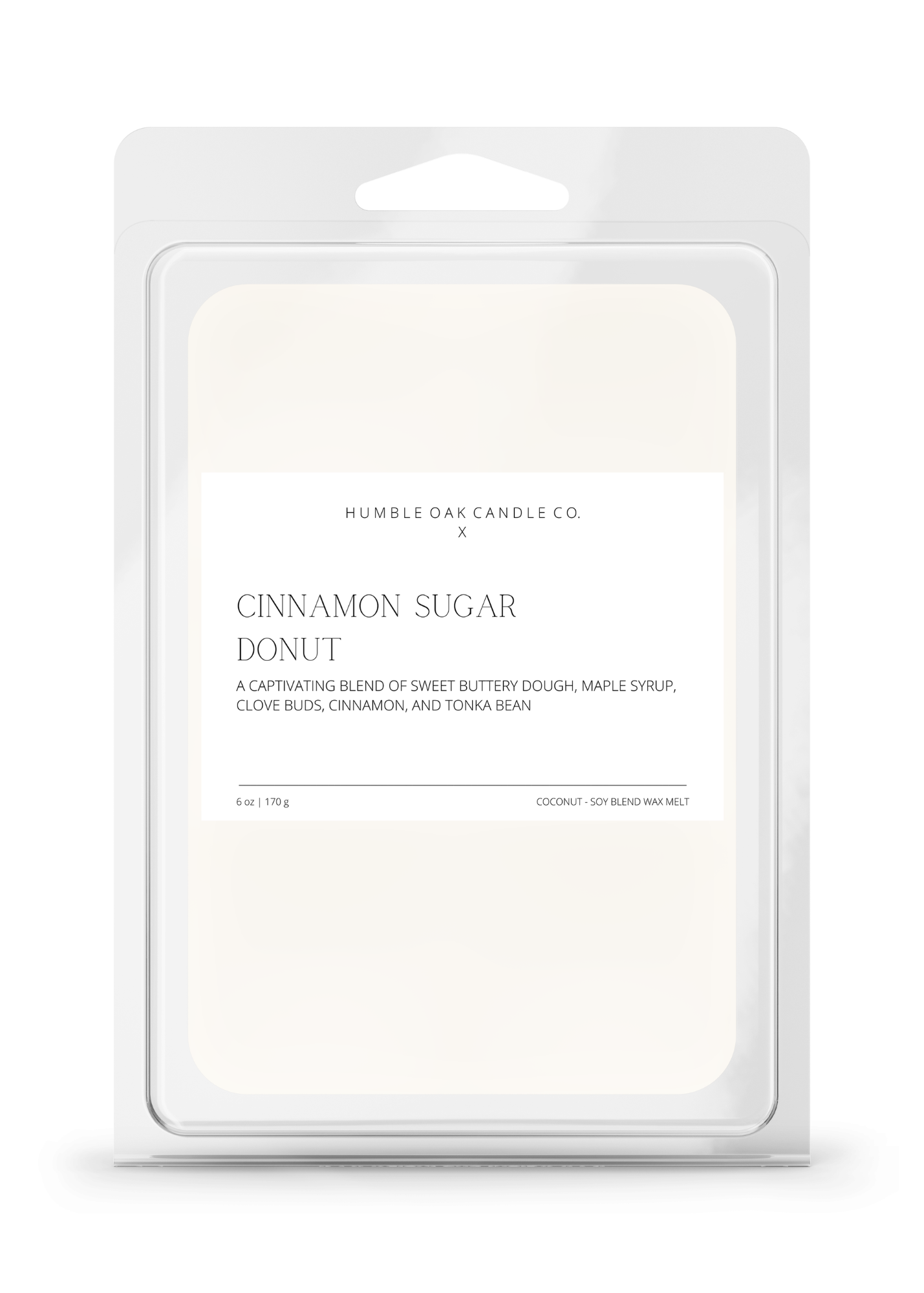 Cinnamon Sugar Donut— Wax Melt