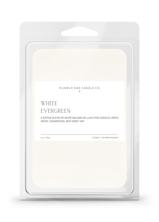 White Evergreen— Wax Melt