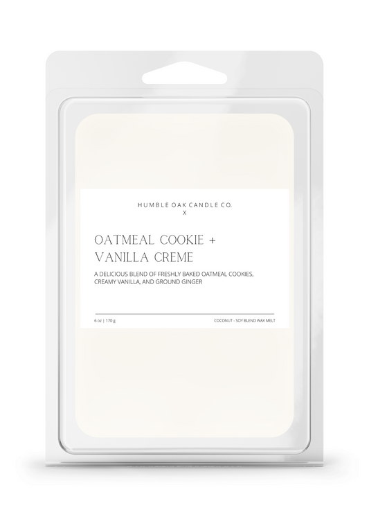 Oatmeal Cookie + Vanilla Creme— Wax Melt