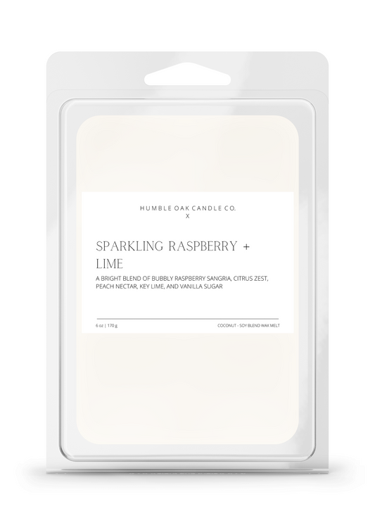 Sparkling Raspberry + Lime— Wax Melt