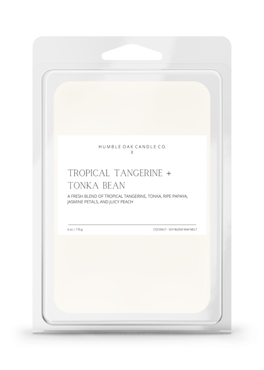 Tropical Tangerine + Tonka Bean— Wax Melt